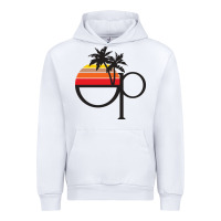 White ocean pacific Urban Hoodie - lanVoArt