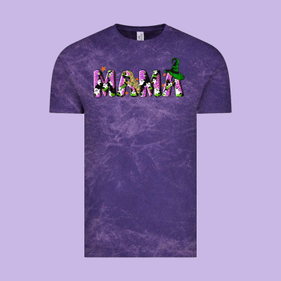 Halloween Spooky Mama Vintage Tee Designed By Nancycooperartshop