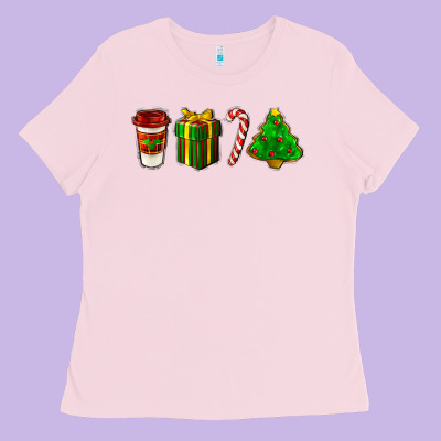 Christmas Items Ladies Tee Designed By Lillyallendesigns