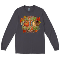 Smoke oh my gourd i love fall Long Sleeve Tee - CowGirlArtShop