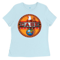 Baby Blue case tractor shirt Ladies Tee - lanVoArt