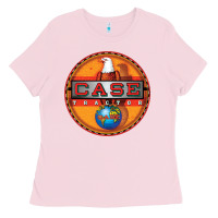 Bubblegum Pink case tractor shirt Ladies Tee - lanVoArt