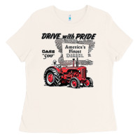 Bone vintage case tractors ad Ladies Tee - lanVoArt