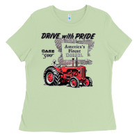 Matcha vintage case tractors ad Ladies Tee - lanVoArt