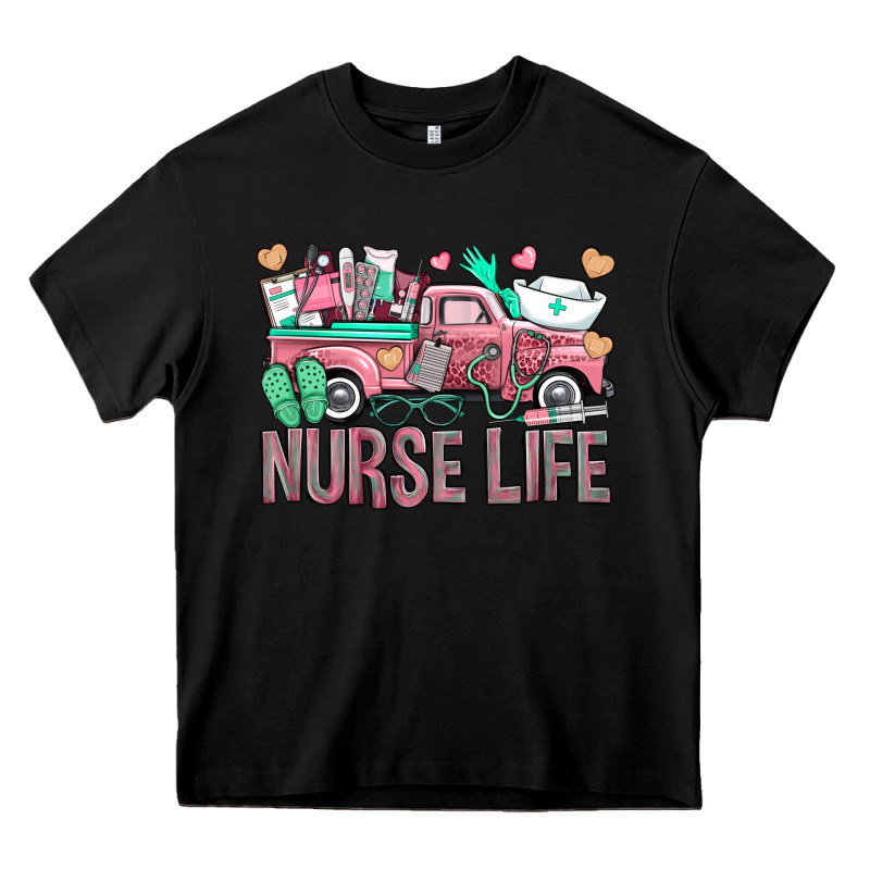 Nurse Life Truck Heavy Core Tee by BundleAndBundleShop | Teevron
