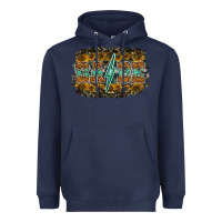 Navy babe Heavyweight Hoodie - RacoonDesign