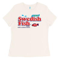 Bone swedish fish Ladies Tee - lanVoArt