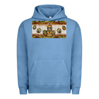 Pigment Pebble Blue easter camouflage egg hunter bunny license plate template Urban Hoodie - BarkalooDesign