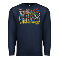 Navy fight for autism awareness Premium Sweatshirt - RacoonDesign