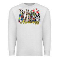 Oatmeal Heather fight for autism awareness Premium Sweatshirt - RacoonDesign