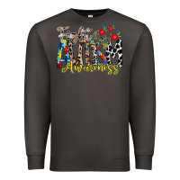 Smoke fight for autism awareness Premium Sweatshirt - RacoonDesign
