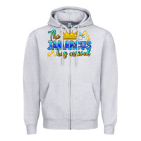 Heather Grey The Jamarcus Has Arrived Zipper Hoodie - CowhideDigitalArt