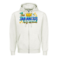 Oatmeal Heather The Jamarcus Has Arrived Zipper Hoodie - CowhideDigitalArt