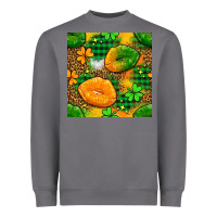 Storm Irish lips seamless pattern digital paper Heavyweight Sweatshirt - BundleAndBundleShop