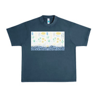Midnight Navy doodle flowers sippy cup tbs Urban Heavy Tee - TumblerDesignByShophia