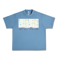 Pebble Blue doodle flowers sippy cup tbs Urban Heavy Tee - TumblerDesignByShophia