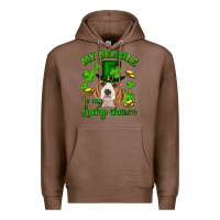 Chestnut st.patricks day my beagle is my lucky charm Premium Hoodie - RanaPortraitStore