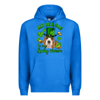 True Royal st.patricks day my beagle is my lucky charm Premium Hoodie - RanaPortraitStore