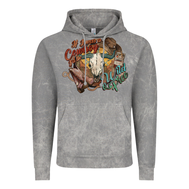 Cowboy Wild And Free Western Vintage Hoodie by HowdyJamesFarm | Teevron