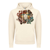 Vintage Artic Cowboy wild and free western Vintage Hoodie - HowdyJamesFarm