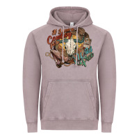 Vintage Zinc Cowboy wild and free western Vintage Hoodie - HowdyJamesFarm