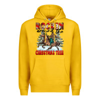 Lemon Rockin Around The Christmas Tree Rodeo Premium Hoodie - FaDigitalArtStudio