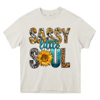Cream Sassy Little Soul Heavy Core Tee - BundleAndBundleShop