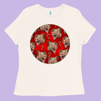 Christmas Pig Ladies Tee Designed By Lillyallendesigns