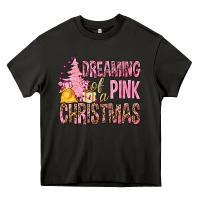 Asphalt Dreaming Of A Pink Christmas Heavy Core Tee - BundleAndBundleShop
