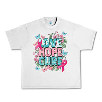 Lunar Rock Love hope cure cancer Awareness Urban Heavy Tee - HowdyJamesFarm