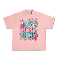 Salmon Love hope cure cancer Awareness Urban Heavy Tee - HowdyJamesFarm