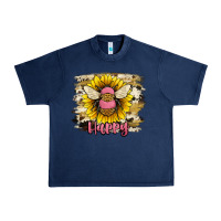Navy bee happy Urban Heavy Tee - JahusDesignShop
