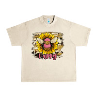 Sandshell bee happy Urban Heavy Tee - JahusDesignShop