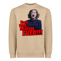 Mushroom nooo wire hangers.. ever!!! vintage mommie dearest quote print Heavyweight Sweatshirt - lanVoArt