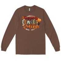 Chestnut leaves and lattes Long Sleeve Tee - CowGirlArtShop