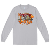 Moon Dust leaves and lattes Long Sleeve Tee - CowGirlArtShop