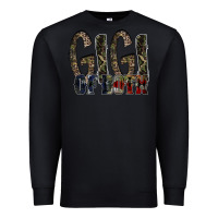 Black gigi of both Premium Sweatshirt - RacoonDesign