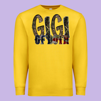 Gigi Of Both Premium Sweatshirt Designed By Racoondesign
