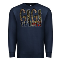 Navy gigi of both Premium Sweatshirt - RacoonDesign
