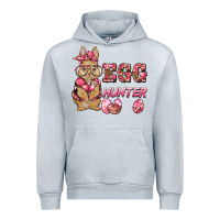 Heather Grey easter pink camouflage egg hunter  bunny Urban Hoodie - BarkalooDesign