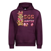 Mauve Wine easter pink camouflage egg hunter  bunny Urban Hoodie - BarkalooDesign