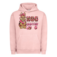 Pigment Salmon easter pink camouflage egg hunter  bunny Urban Hoodie - BarkalooDesign