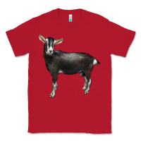 Red Alpine Goat Classic Tee - LillyAllenDesigns