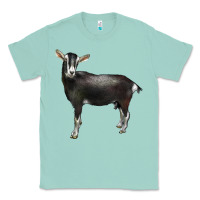 Seafoam Alpine Goat Classic Tee - LillyAllenDesigns