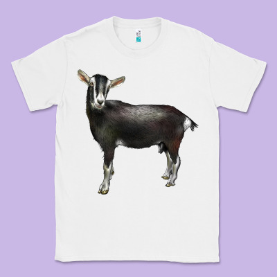 Alpine Goat Classic Tee Designed By Lillyallendesigns