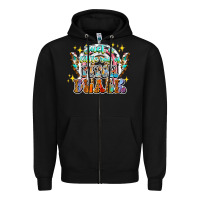 Just A Little Ray Of Pitch Black Zipper Hoodie | Teevron