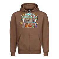 Chestnut just a little ray of pitch black Zipper Hoodie - CowhideDigitalArt