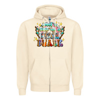 Sandshell just a little ray of pitch black Zipper Hoodie - CowhideDigitalArt