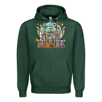 Sports Green just a little ray of pitch black Zipper Hoodie - CowhideDigitalArt