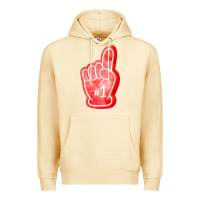 Pina Colada number one foam finger Premium Hoodie - FaDigitalArtStudio